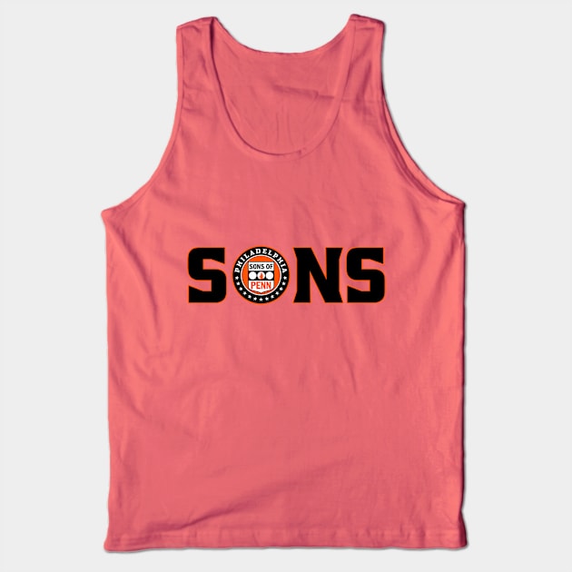 SONS logo Tank Top by Sons of Penn